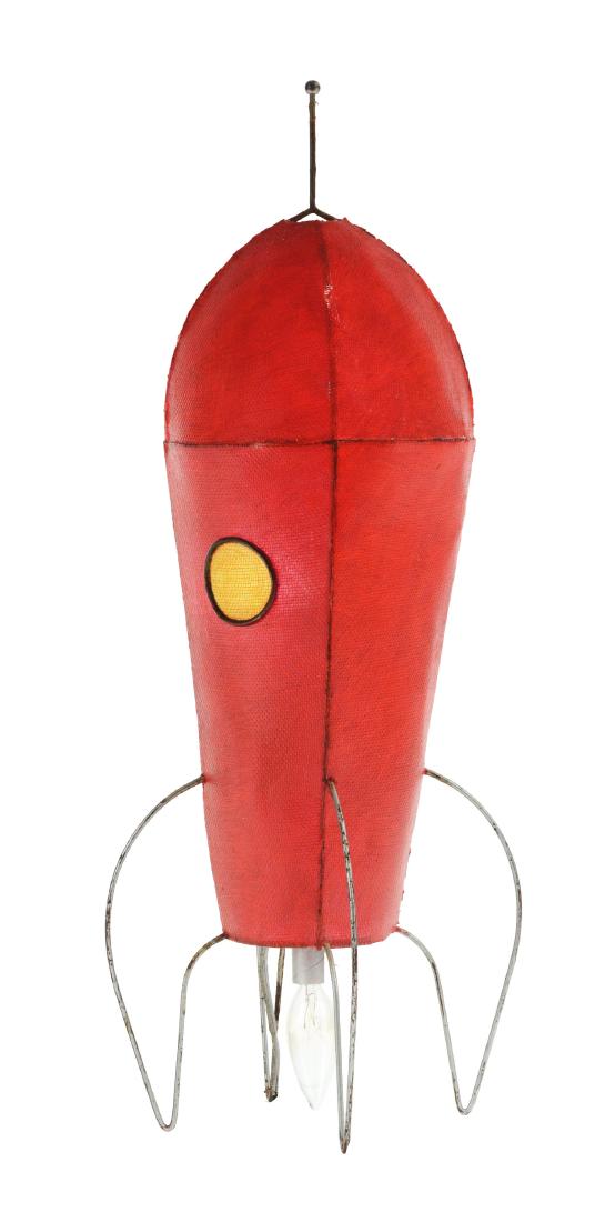 Large Spaceship Lamp. (1 of 3)