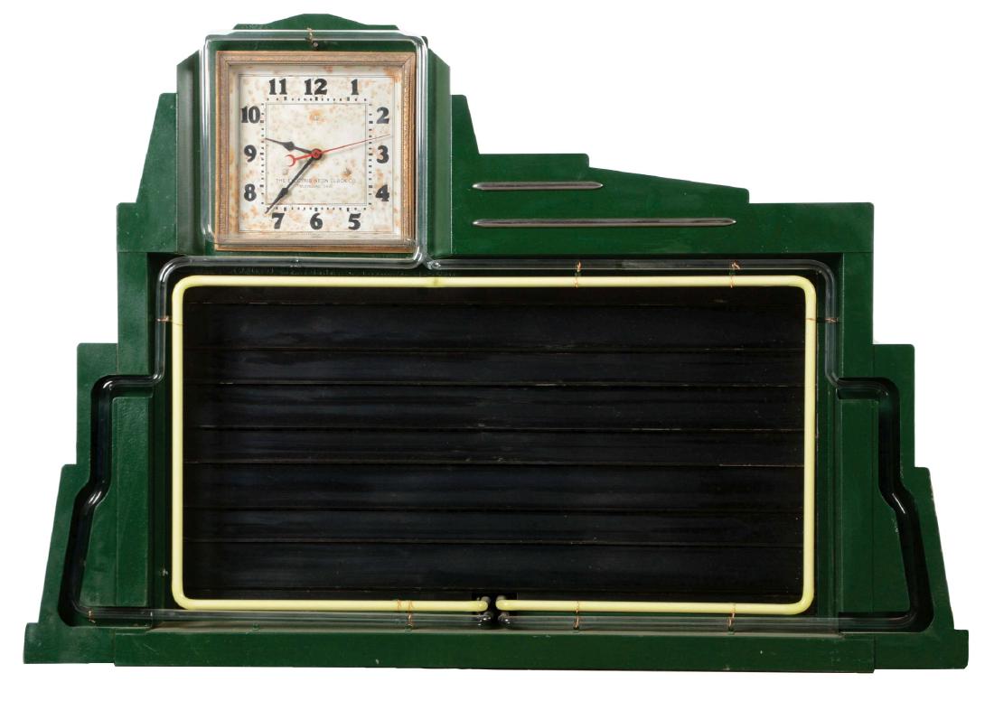 Neon Menu Board & Clock with Working Neon. (1 of 3)