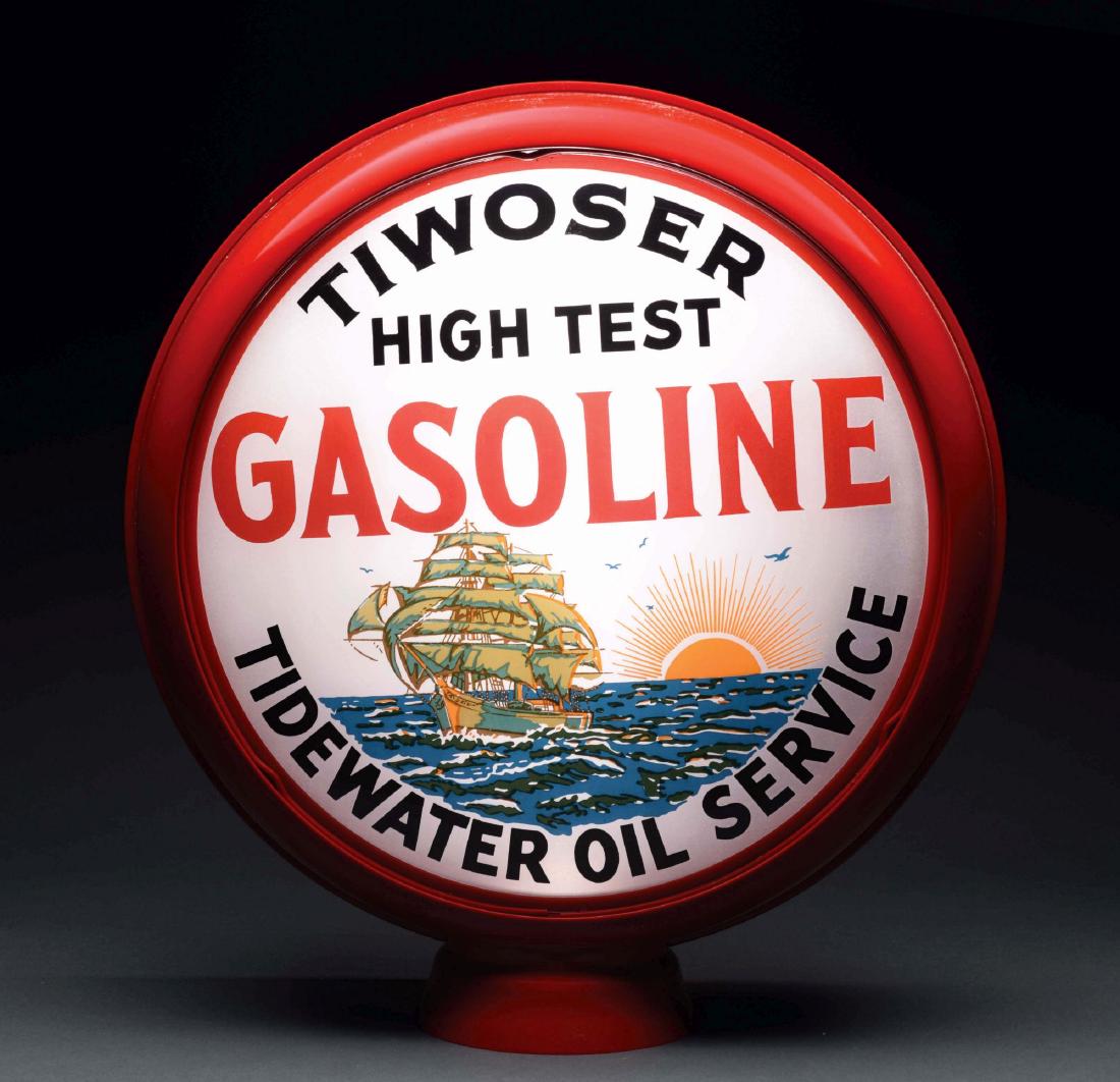 Tidewater Oil Service Tiwoser High Test Gasoline 15" (1 of 2)