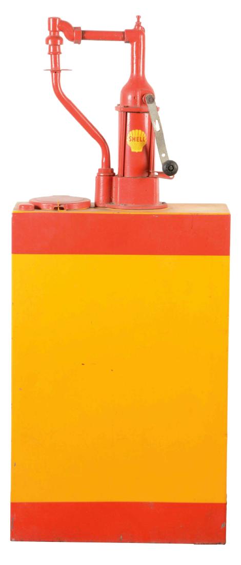 Service Station Oil Lubster Restored In Shell Gasoline. (1 of 6)