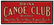 Canoe Club Beverages Framed Cardboard Sign.