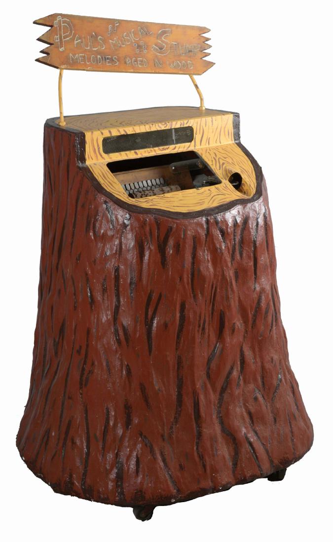 5¢ Paul Bunyon's Musical Stump Music Box. (1 of 6)