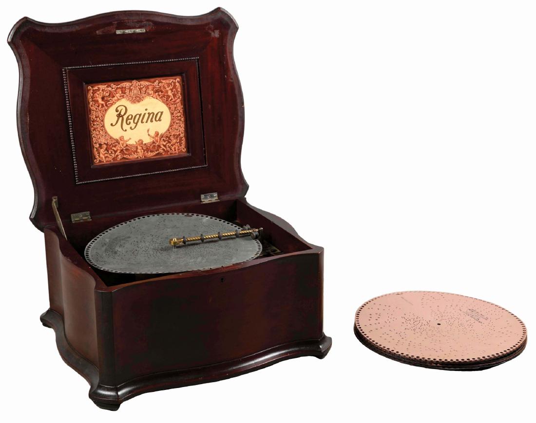 Regina Music Box and Tune Sheets. (1 of 6)