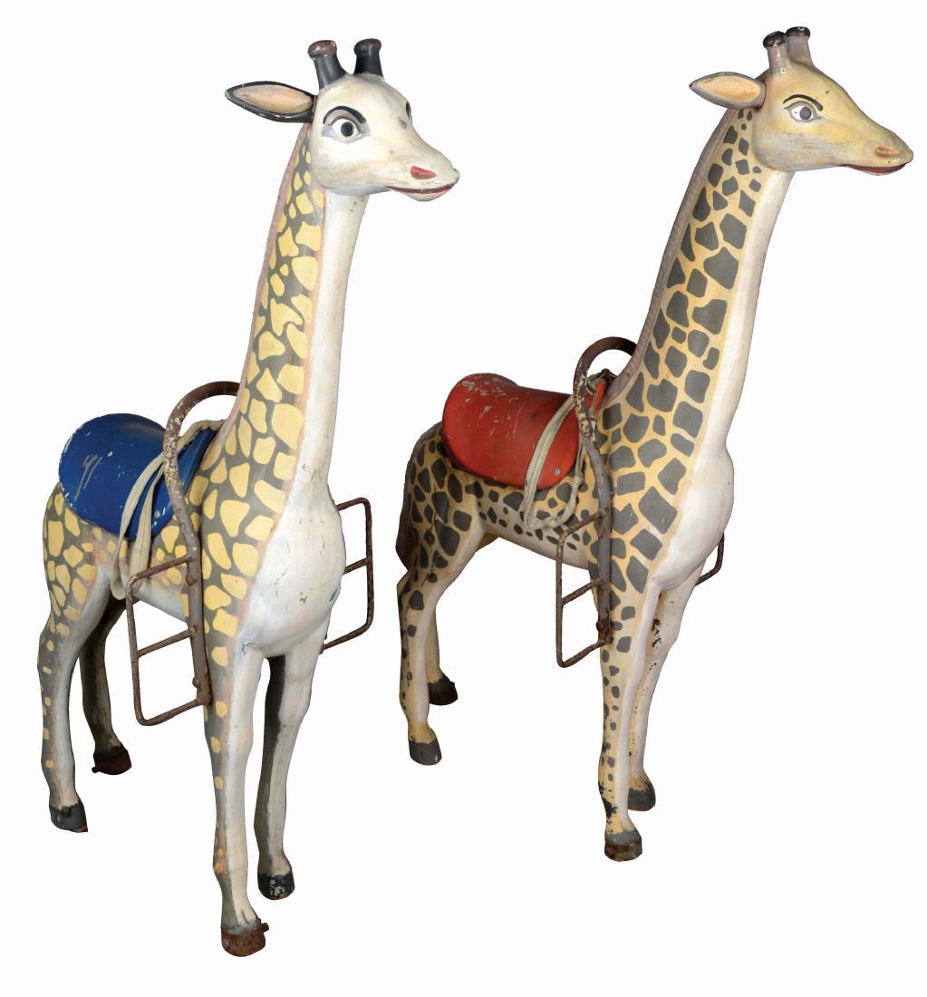Lot Of 2: Carousel Giraffes. (1 of 4)