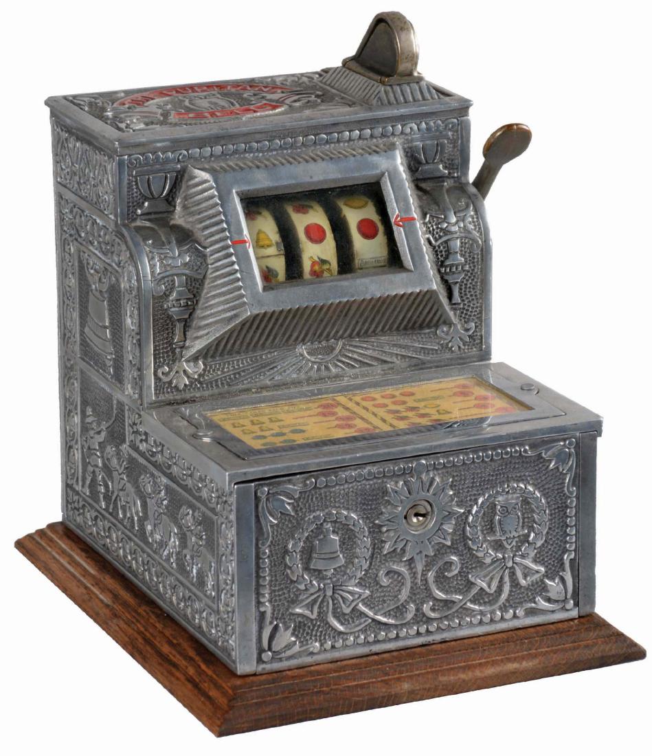 1¢ Mills Novelty Co. The Puritan Bell Trade Stimulator. (1 of 4)