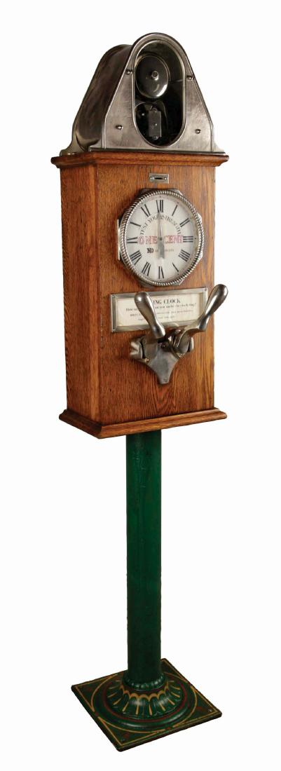 1¢ Exhibit Supply Co. Striking Clock Strength Tester. (1 of 5)