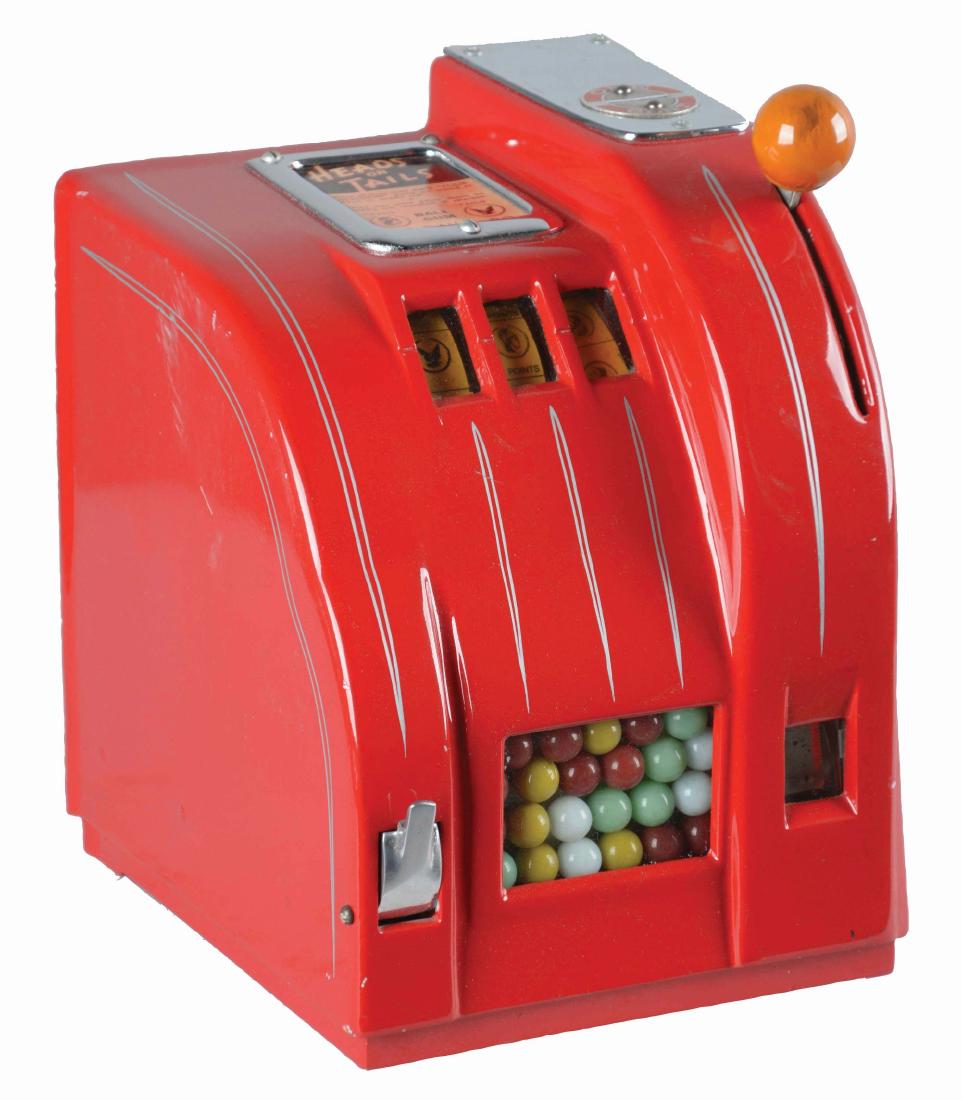 1¢ Daval Mfg. Co. Heads Or Tails Trade Stimulator. (1 of 5)