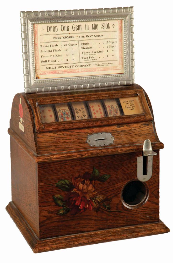 **1¢ Mills Novelty Co. Little Perfection Trade (1 of 4)