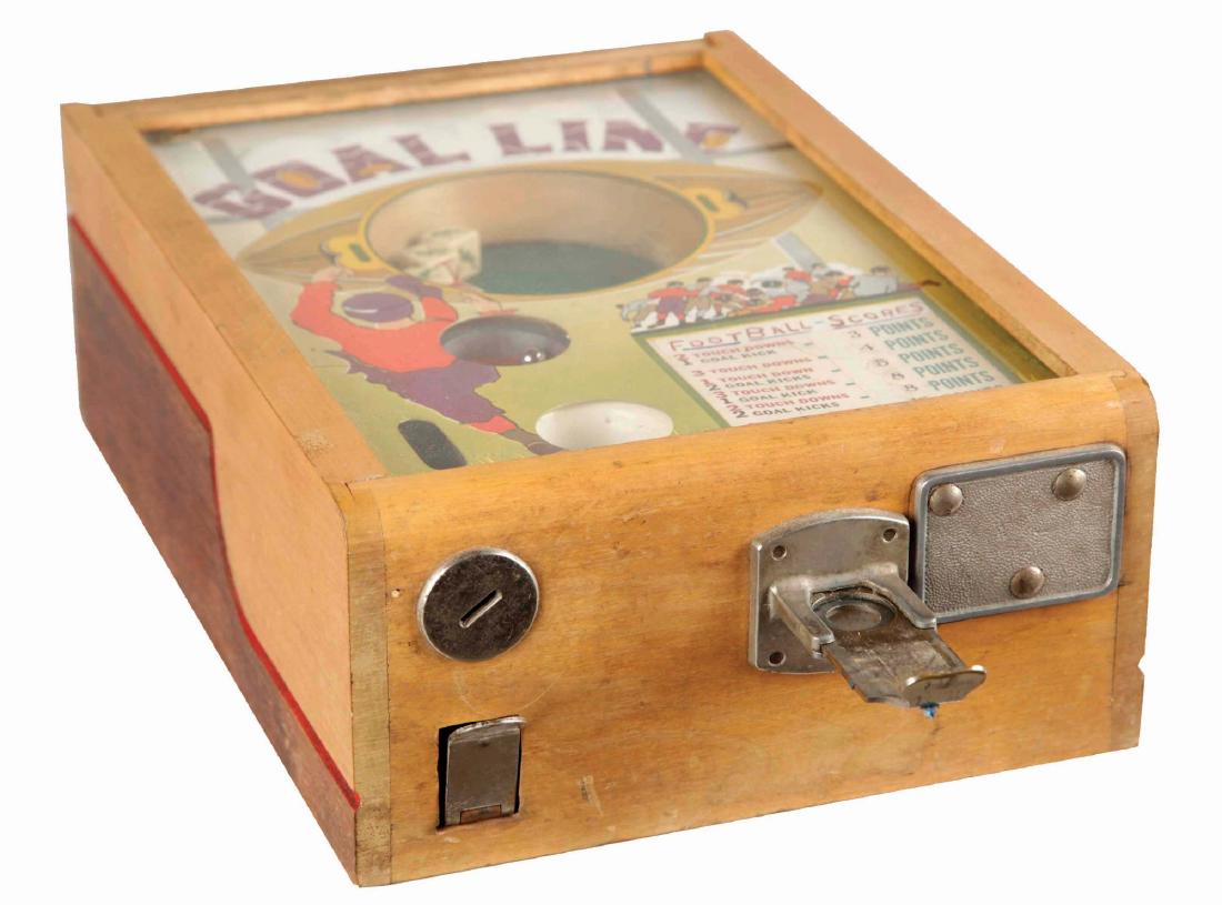 5¢ Exhibit Supply Co. Goal Line Dice Game. (1 of 5)