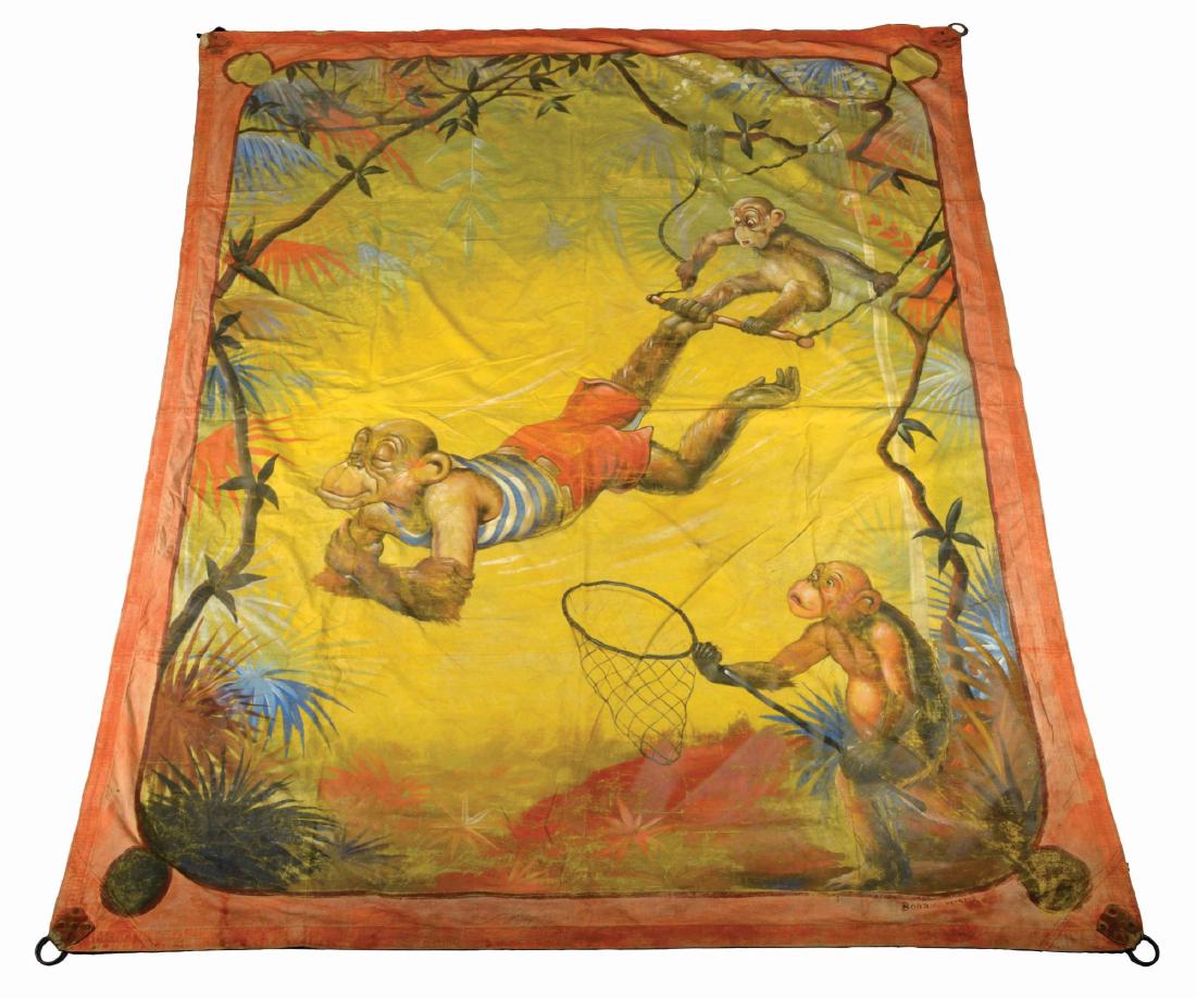 Carnival Sideshow Banner By Bobby Wicks. (1 of 4)