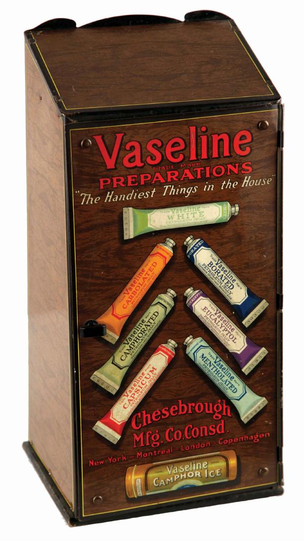 Vintage Vaseline Display. (1 of 5)