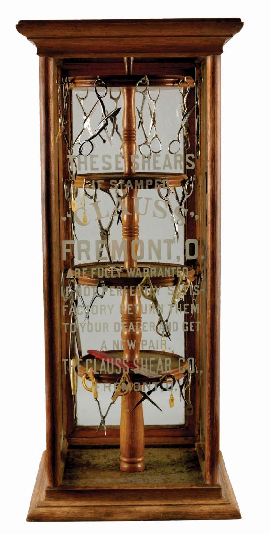 The Clauss Shear Co. Glass Scissor Display Case. Apr 13, 2019 Dan