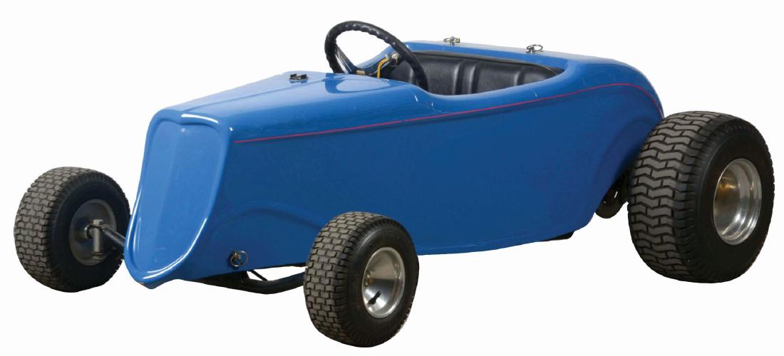 Custom Blue 32 Deuce Go-Kart. (1 of 4)