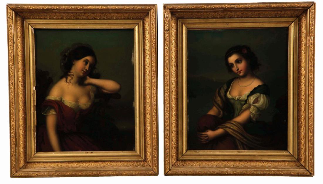 Lot Of 2: Seaside Portraits. (1 of 2)