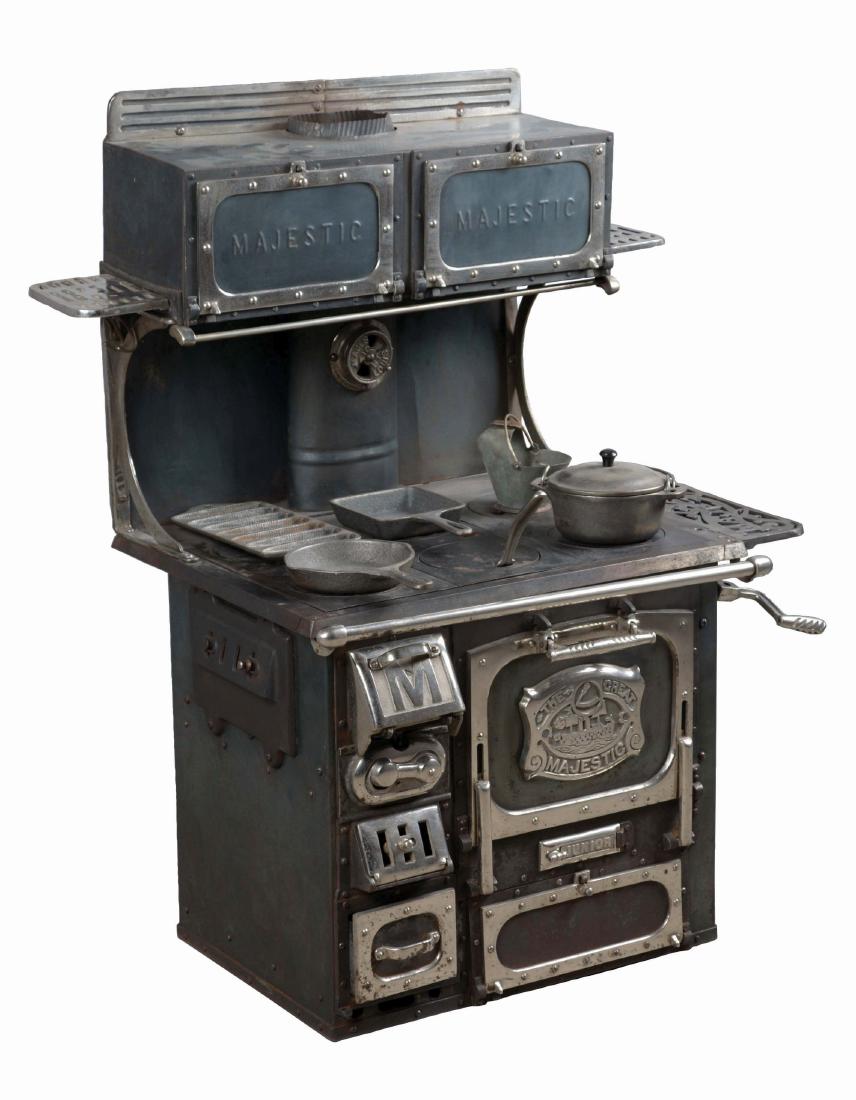 Majestic Junior Cast Iron Stove Salesman Sample. (1 of 5)