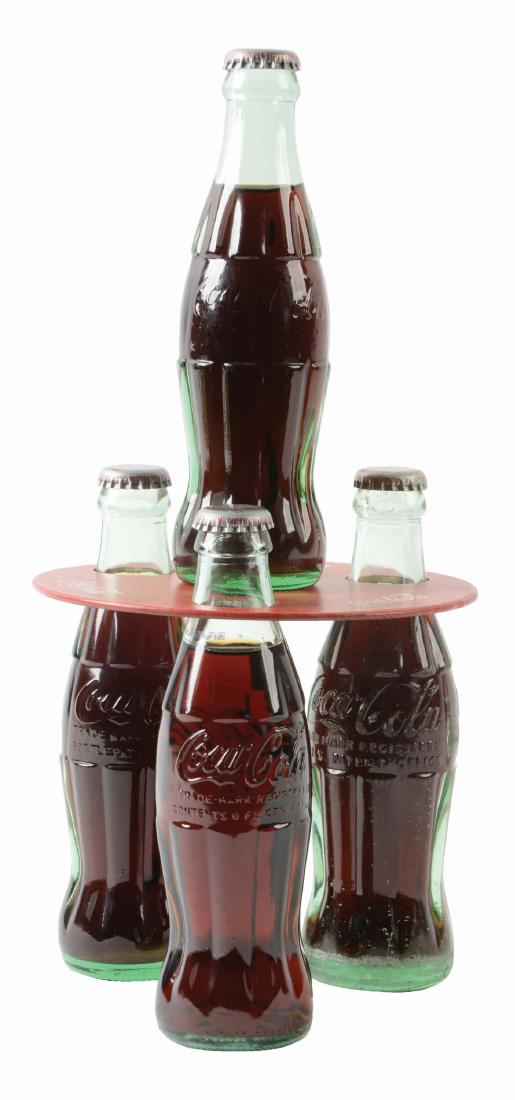 Scarce Coca-Cola Bottle Display. (1 of 3)
