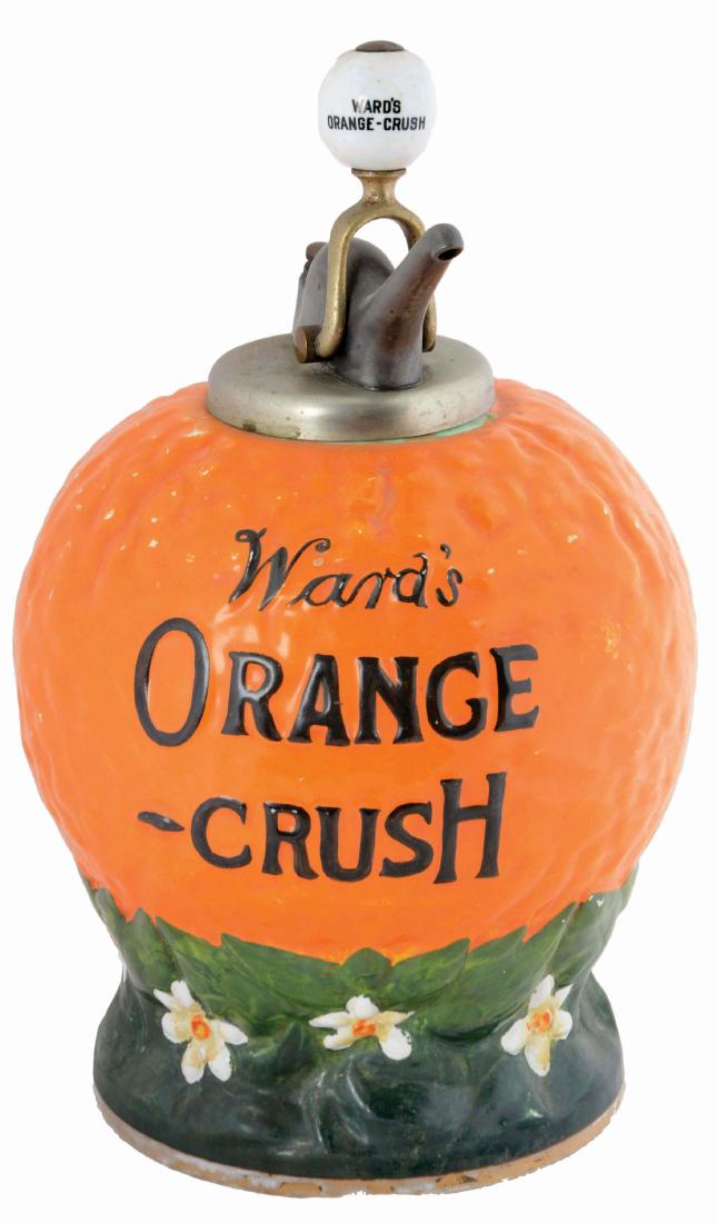 Ward's Orange Crush Syrup Dispenser. (1 of 4)