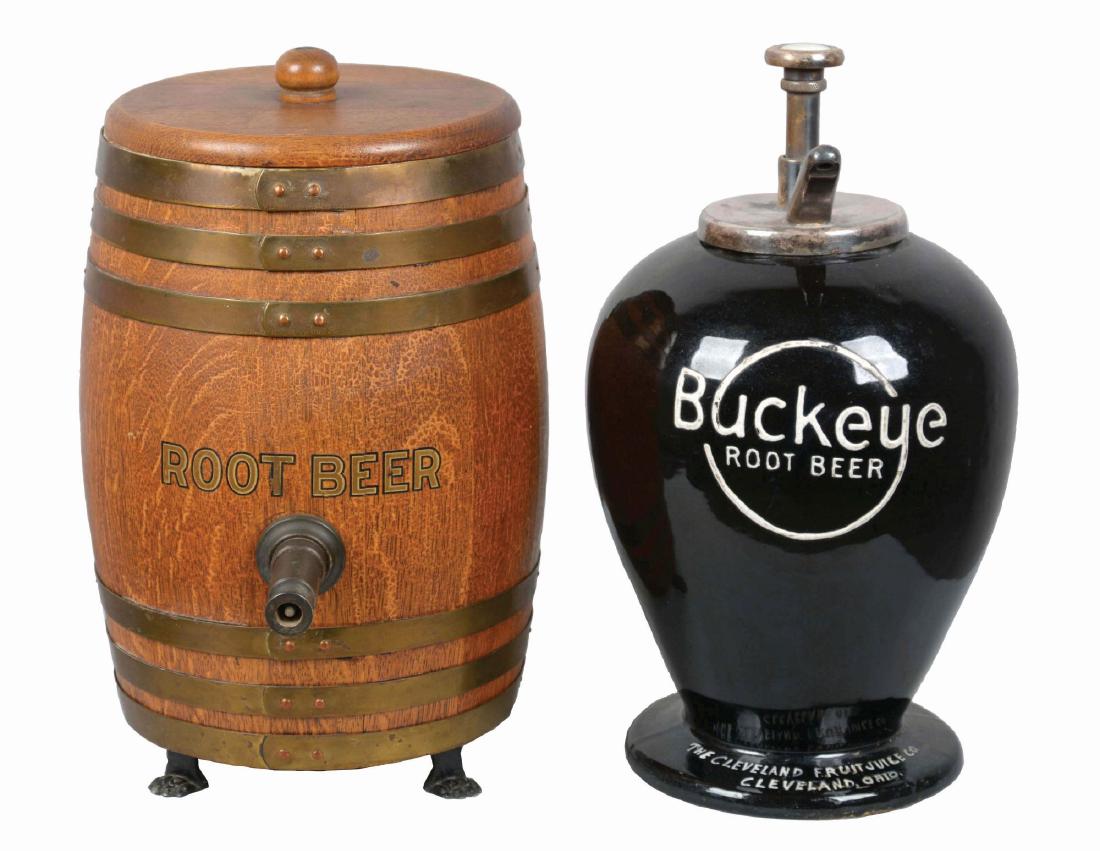 Lot Of 2: Root Beer Syrup Dispensers. (1 of 5)