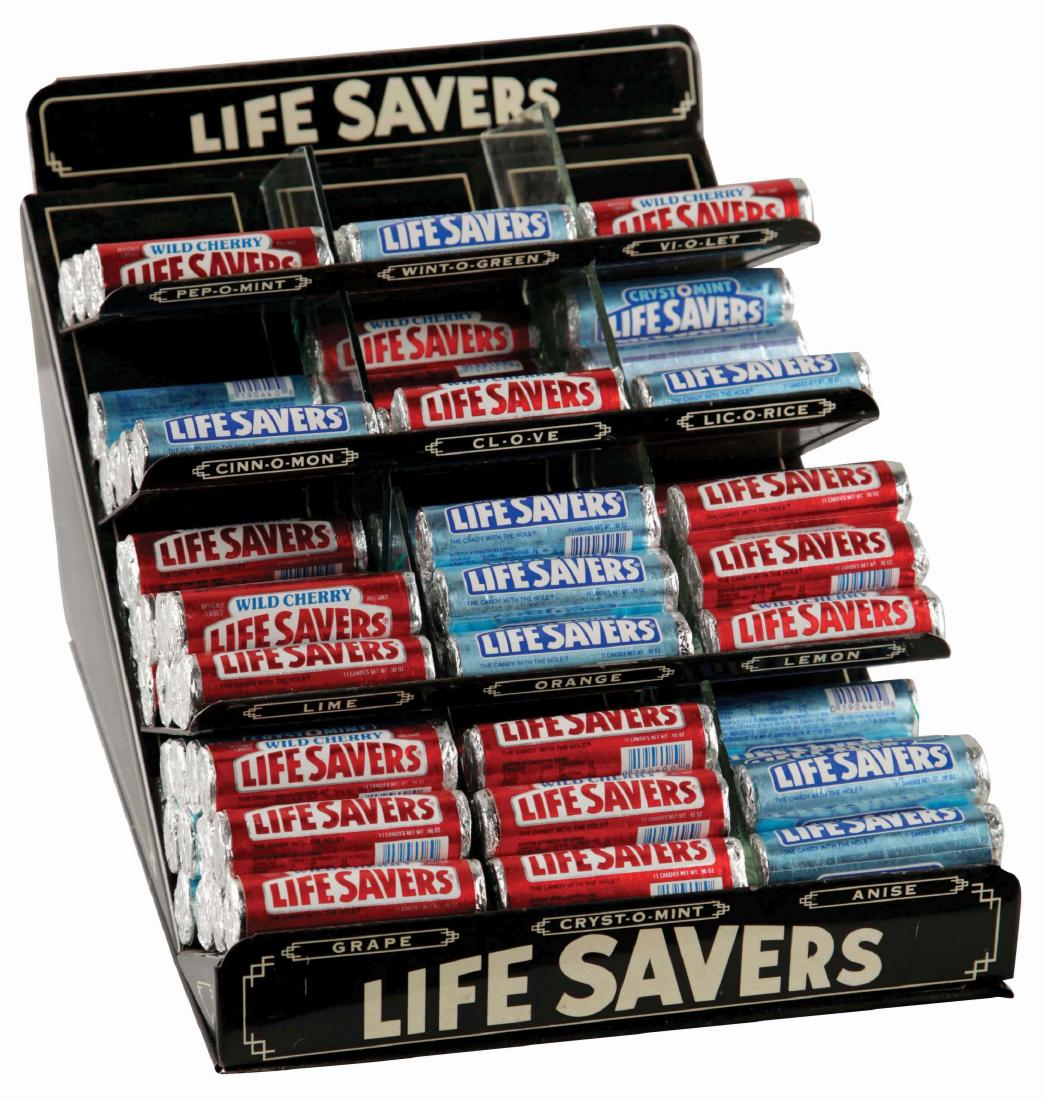 Life Savers Counter Display. (1 of 4)