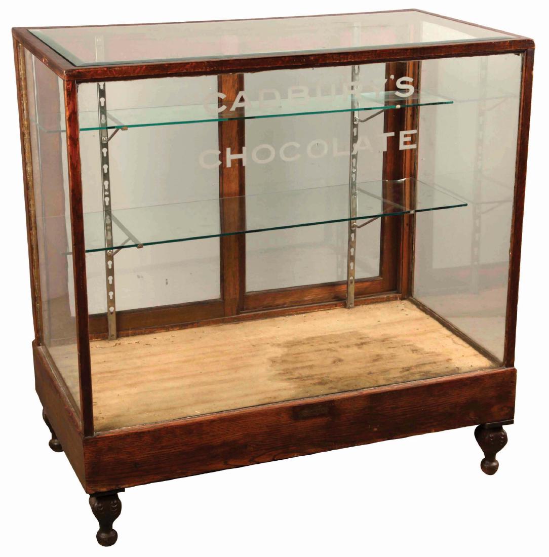 Cadbury's Chocolate Display Case.