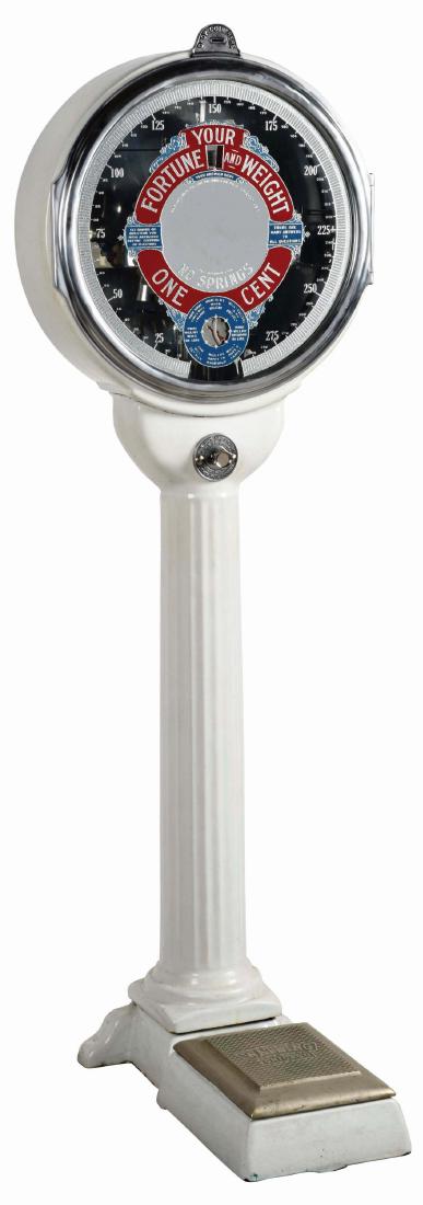 1¢ Watling Your Fortune And Weight Lollipop Scale. (1 of 3)