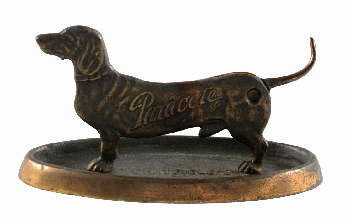Paracote Paraflint Daschund Dog Figural Cigar Cutter. (1 of 2)
