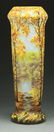 Daum Nancy Cameo and Enameled Vase. - 4