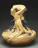 Monumental Amphora Pottery Vase with Nymph & Berries. - 2