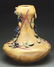 Monumental Amphora Pottery Vase with Nymph & Berries. - 4