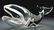 Steuben Great Whale Glass Sculpture. - 3