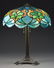 American Leaded Glass Table Lamp.