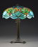 American Leaded Glass Table Lamp. - 2