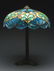 American Leaded Glass Table Lamp. - 5
