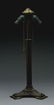American Leaded Glass Table Lamp. - 6