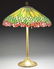 Leaded Glass Table Lamp.