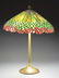 Leaded Glass Table Lamp. - 2