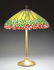 Leaded Glass Table Lamp. - 4