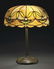 American Leaded Glass Table Lamp. - 3