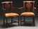 Set of 10 Chippendale Style Mahogany Dining Chairs. - 12