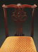 Set of 10 Chippendale Style Mahogany Dining Chairs. - 7