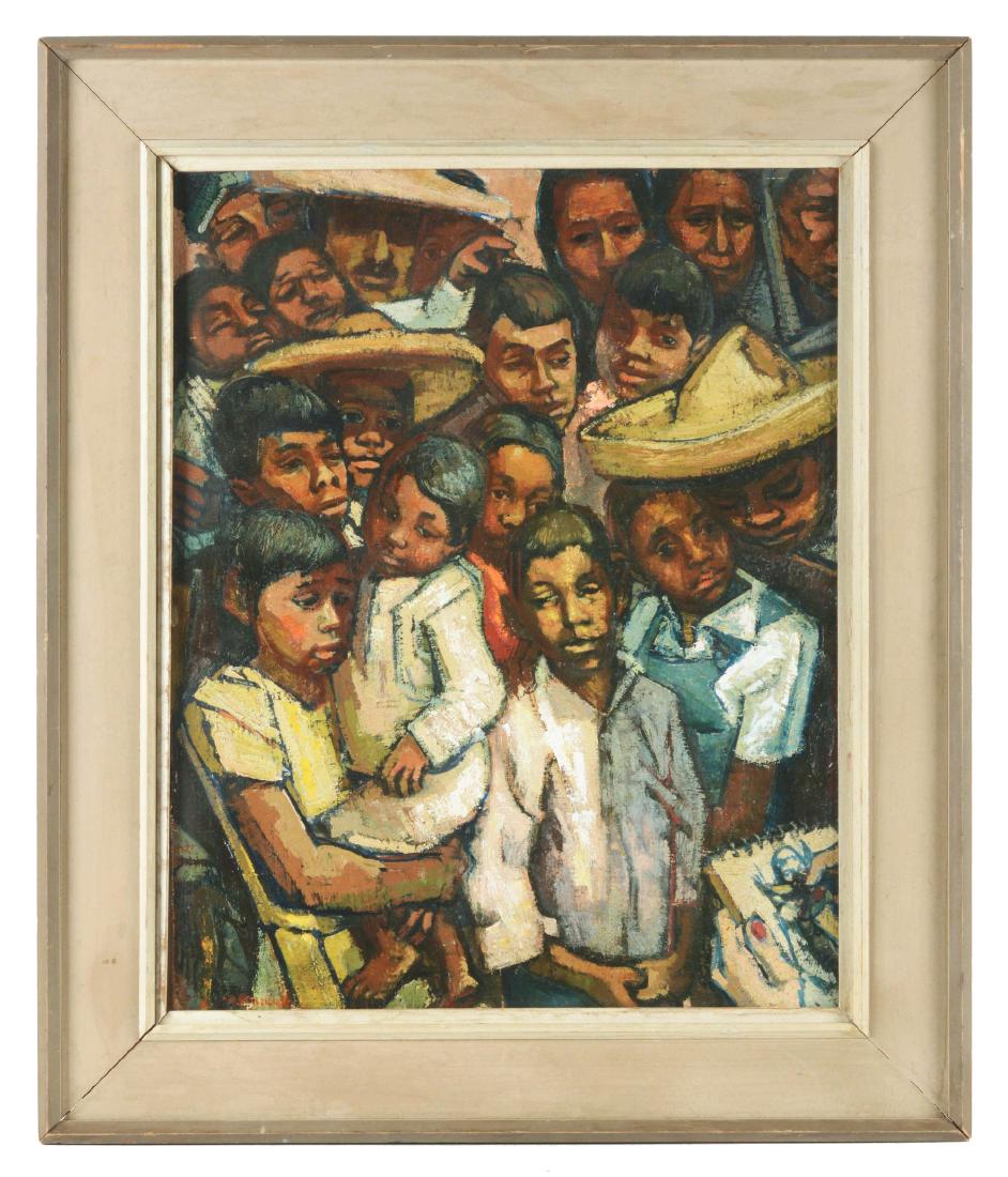 ALICE SCHILLE (American, 1869-1955) THE ARTISTS': Alice Schille studied at the Art Students League in New York and the New York School of Art with William Merritt Chase. Throughout the 1930's and 1940's, Schille travelled in Central America, includin