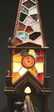 A Unique Folk Art Leaded Glass Model of Christ Church, - 20
