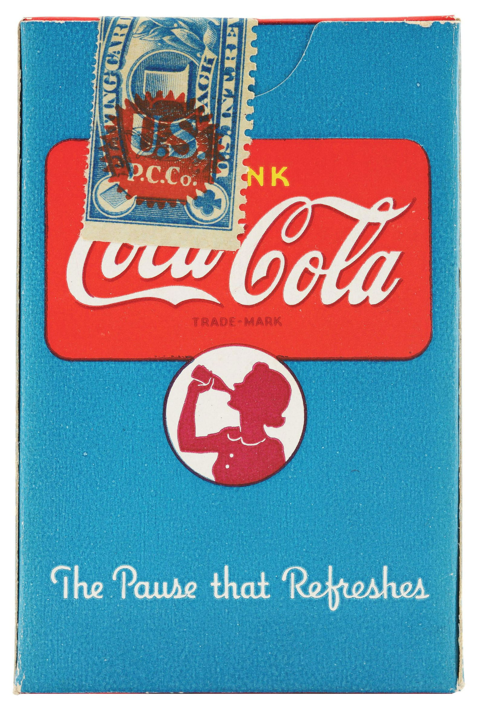 1943 Coca-Cola Playing Card Deck. (1 of 4)