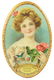 Circa 1905 Hires Root Beer Pocket Mirror.