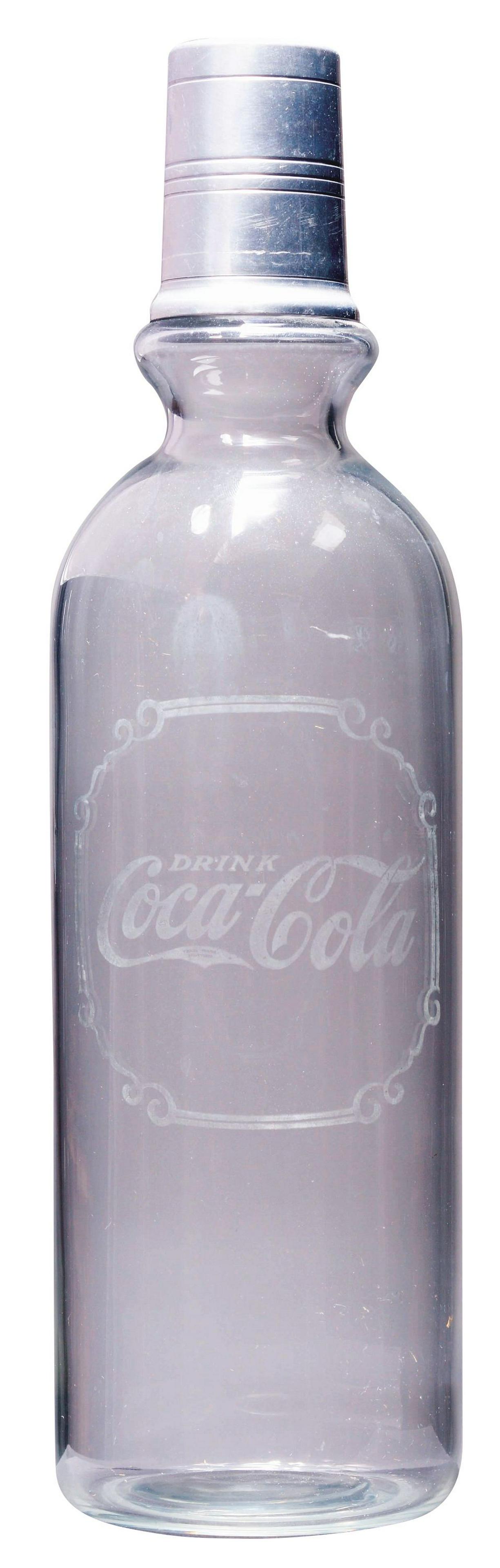 Circa 1920s Coca-Cola Acid-Etched Syrup Bottle. (1 of 1)