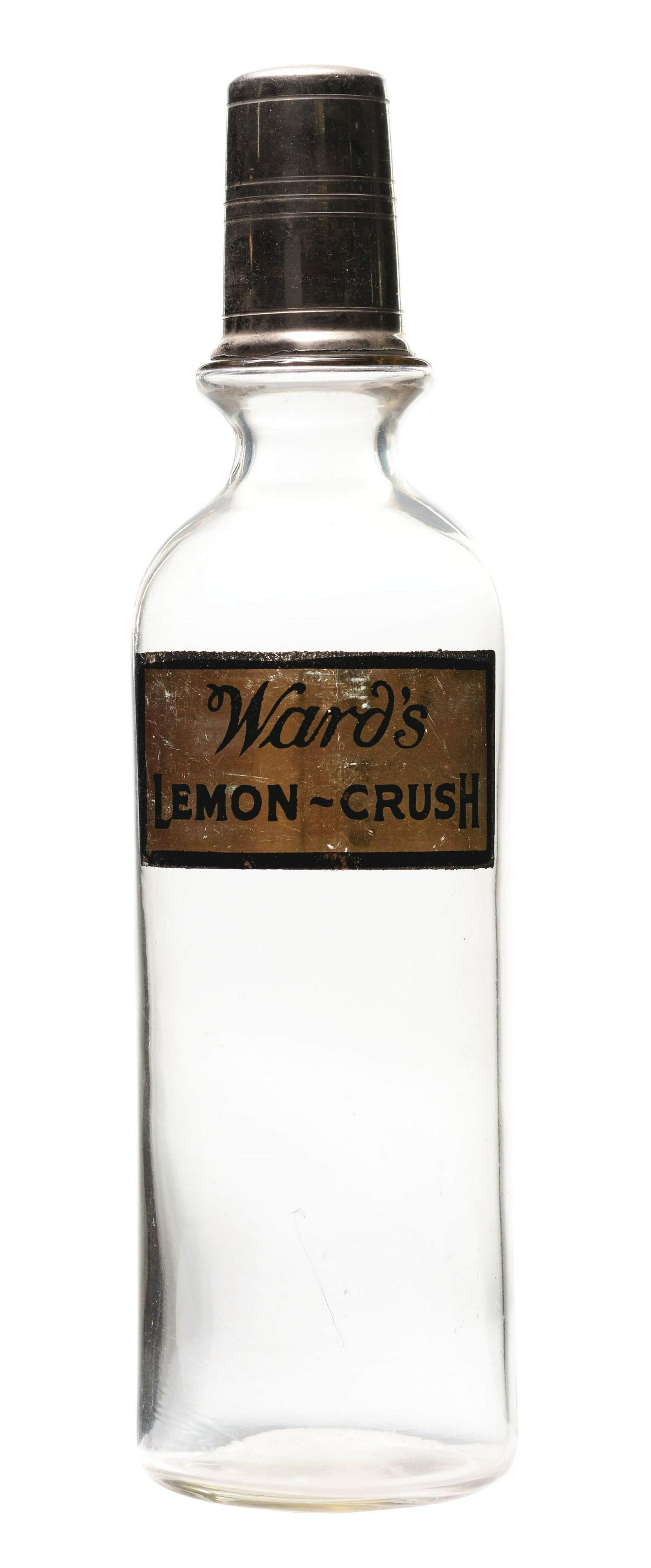 1910 - 1920 Ward's Lemon Crush Syrup Bottle. (1 of 1)