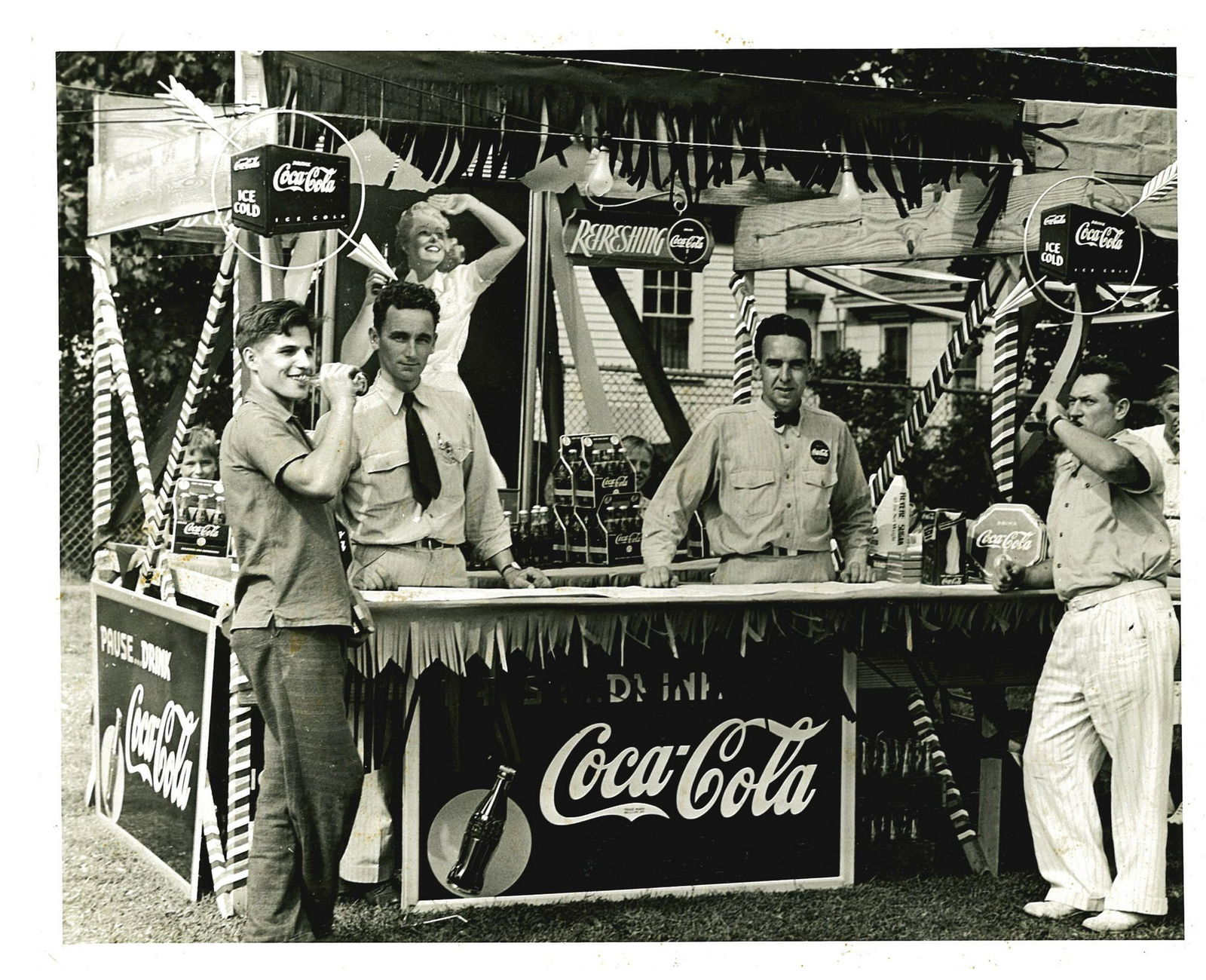 Lot of 6: Coca Cola Photographs. (1 of 6)