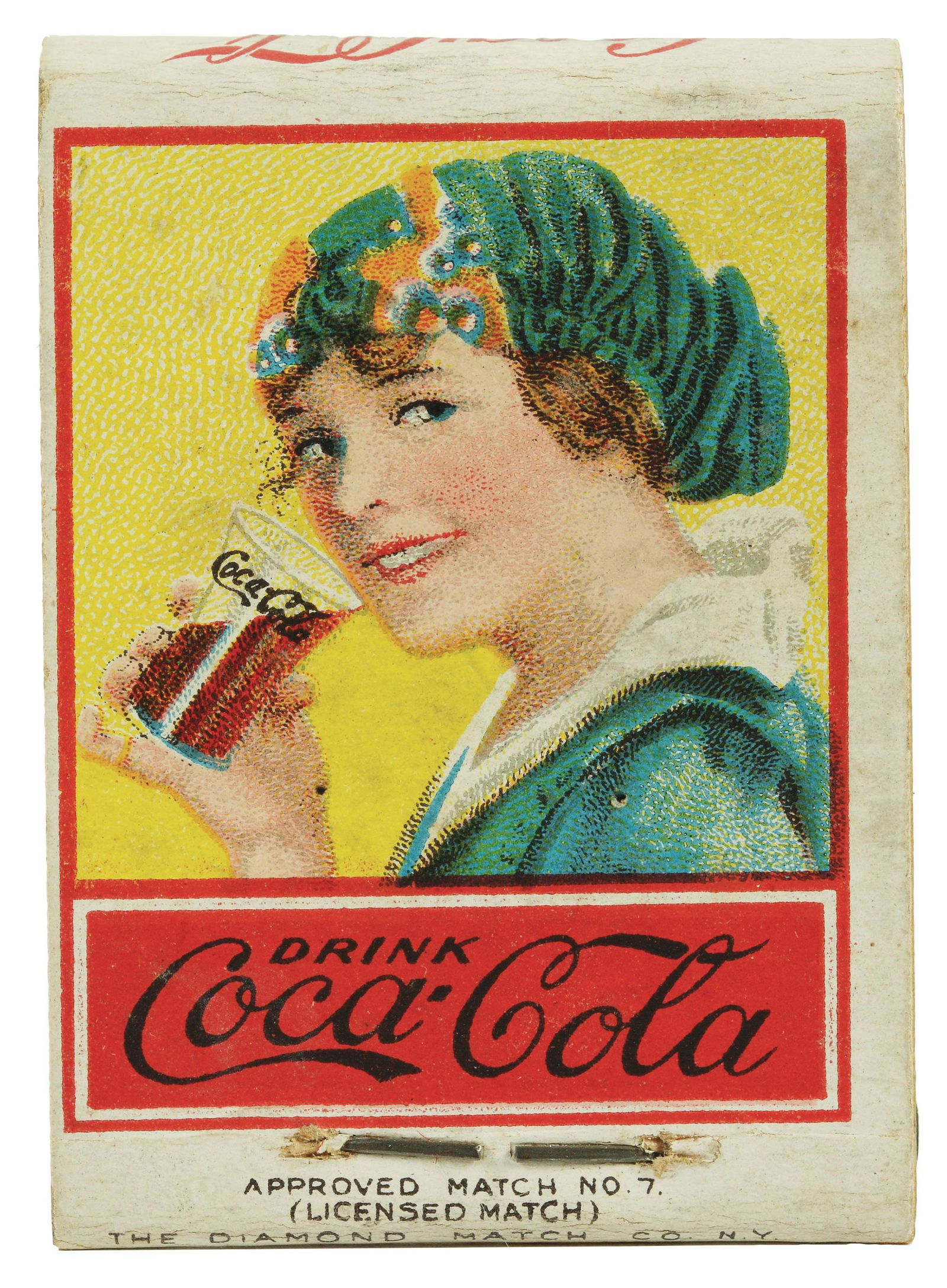 Circa 1914 Coca-Cola Matchbook. (1 of 3)