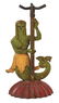 Cast-Iron Mermaid Lawn Sprinkler.