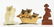 Lot of 3: Cast-Iron Cat & Cat Scratch Fever Doorstop. - 2